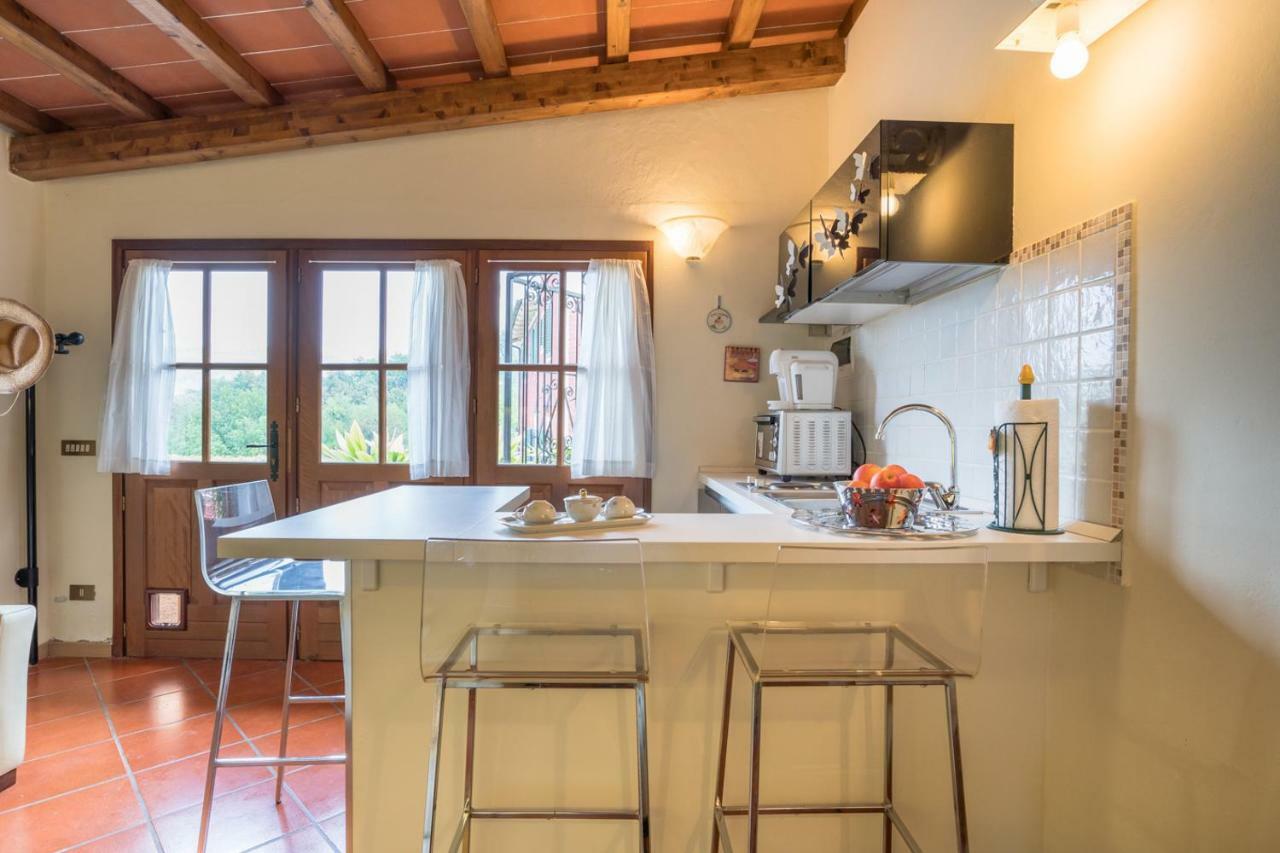B&B Rosso Baccara Montevettolini Buitenkant foto